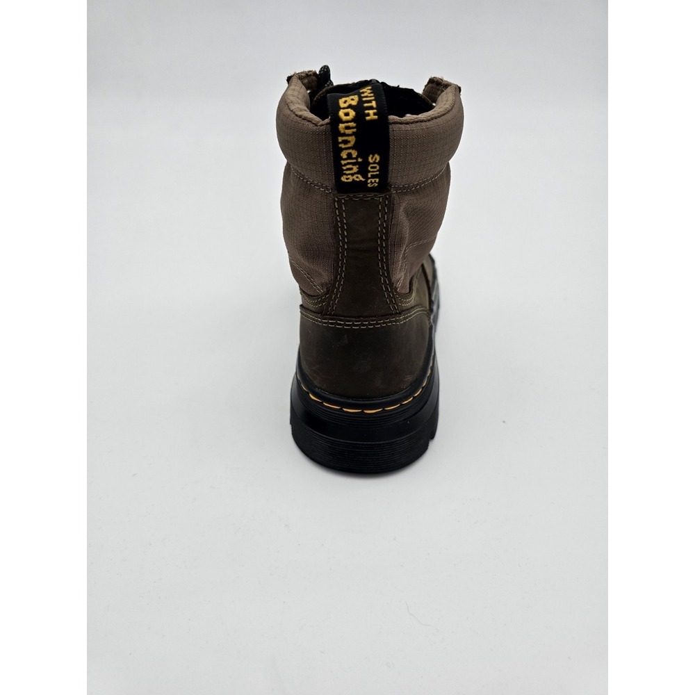 Dr. Martens Combs Jungle Zip Boots Ladies Size 7 Tactical Dark Khaki Lace-Up NEW - Picture 4 of 16